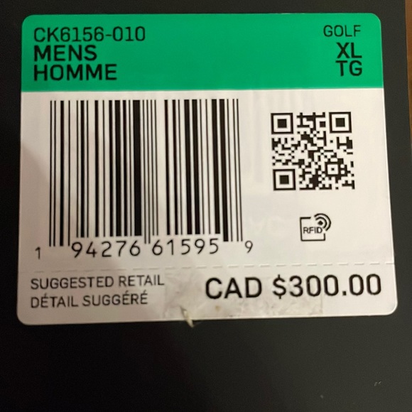 Nike Golf Jacket - Hypershield Rapid Adapt Waterproof - Black SP21 - Picture 9 of 9